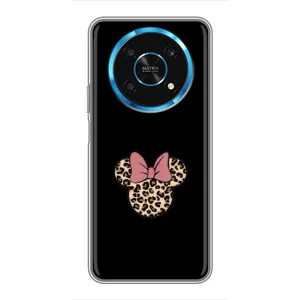 Чехол с леопардовым принтом на Huawei Honor Magic 5 Lite 5G (Леопардовая Минни)