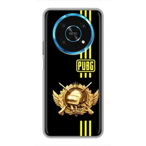 Чохол (TPU) з картинкою "Лого Пабг" на Хуавей Хонор Магік 5 Лайт 5G (Логотип PUPG)