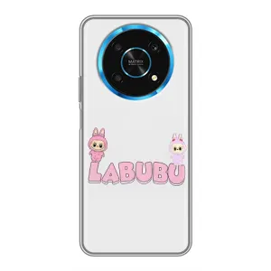 Чохол з принтом Лабубу для Huawei Honor Magic 5 Lite 5G (Логотип Лабубу)