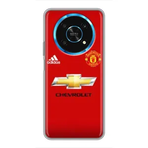 Силиконовые Чехлы принт Футбол на Huawei Honor Magic 5 Lite 5G (Man United)