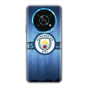 Силиконовые Чехлы принт Футбол на Huawei Honor Magic 5 Lite 5G (ManCity)