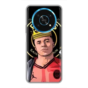 Чехол (TPU) с Футболистом на Huawei Honor Magic 5 Lite 5G (Mbappe King)