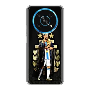 Чехлы Лео Месси Аргентина для Huawei Honor Magic 5 Lite 5G (Месси король)