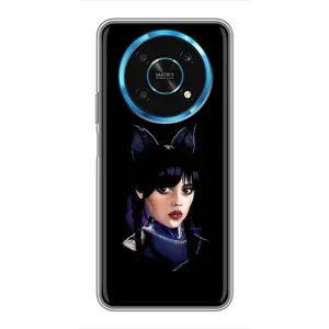 Чохол з картинкою Венсдей на Huawei Honor Magic 5 Lite 5G (Мила Венсдей)