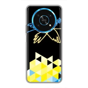 Чехол на Huawei Honor Magic 5 Lite 5G Украинский дизайн (Мир для Украины)