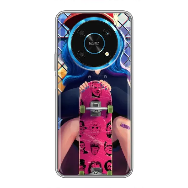 Чехол с рисунком «Модная девушка» для Huawei Honor Magic 5 Lite 5G Чехол с рисунком «Модная девушка» для Huawei Honor Magic 5 Lite 5G