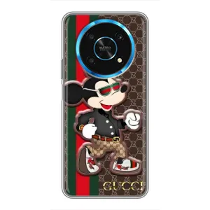 Чехлы Бренд GUCCI для Huawei Honor Magic 5 Lite 5G (Маус Гуччи)