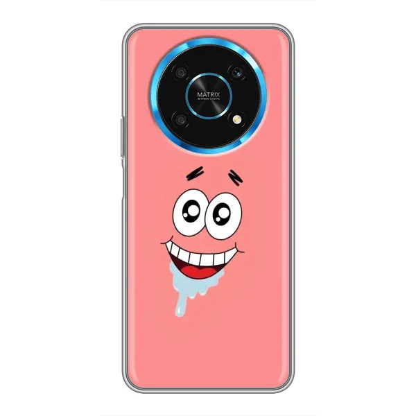 Чехол с рисунком «Мордочка Патрика» для Huawei Honor Magic 5 Lite 5G Чехол с рисунком «Мордочка Патрика» для Huawei Honor Magic 5 Lite 5G