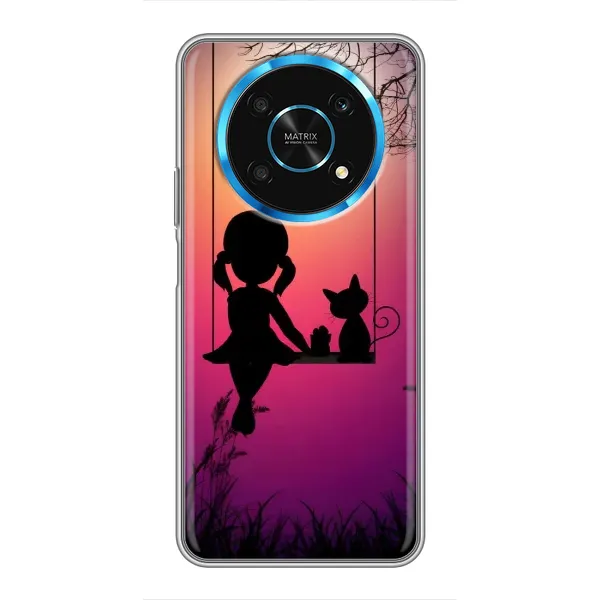 Чехол с рисунком «На качели» для Huawei Honor Magic 5 Lite 5G Чехол с рисунком «На качели» для Huawei Honor Magic 5 Lite 5G