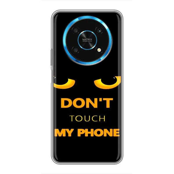 Чехол с рисунком «Не трогай мой телефон» для Huawei Honor Magic 5 Lite 5G Чехол с рисунком «Не трогай мой телефон» для Huawei Honor Magic 5 Lite 5G