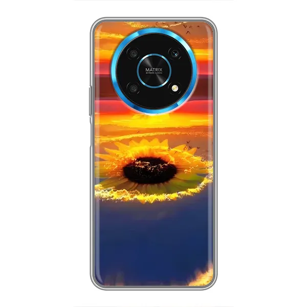Чехол с рисунком «Небо подсолнух» для Huawei Honor Magic 5 Lite 5G Чехол с рисунком «Небо подсолнух» для Huawei Honor Magic 5 Lite 5G