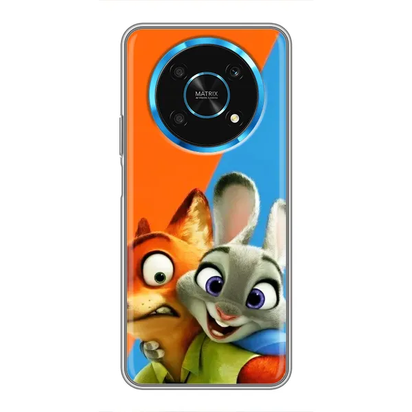 Чехол с рисунком «Ник и Хопс» для Huawei Honor Magic 5 Lite 5G Чехол с рисунком «Ник и Хопс» для Huawei Honor Magic 5 Lite 5G