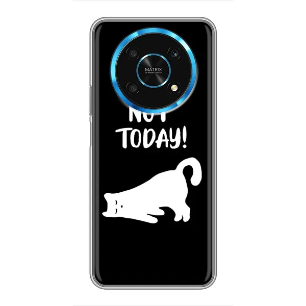 Чехол с рисунком «Not Today» для Huawei Honor Magic 5 Lite 5G Чехол с рисунком «Not Today» для Huawei Honor Magic 5 Lite 5G