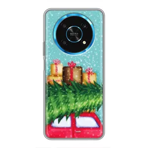 Чехол Новогодняя Елка на Huawei Honor Magic 5 Lite 5G (Новогодние подарки)