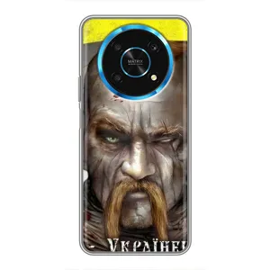 Чехол с картинкой (Патриотический КОЗАК) на Huawei Honor Magic 5 Lite 5G (Одноглазый Козак)