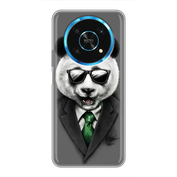 Чехол с рисунком «Панда в очках» для Huawei Honor Magic 5 Lite 5G Чехол с рисунком «Панда в очках» для Huawei Honor Magic 5 Lite 5G