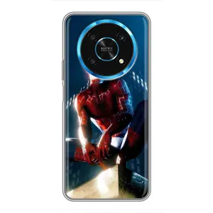 Чохол Супергерой Людина Павук на Huawei Honor Magic 5 Lite 5G (Павук на домі)