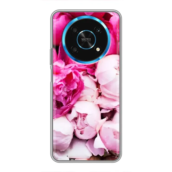Чохол з малюнком «Півонії» для Huawei Honor Magic 5 Lite 5G Чохол з малюнком «Півонії» для Huawei Honor Magic 5 Lite 5G
