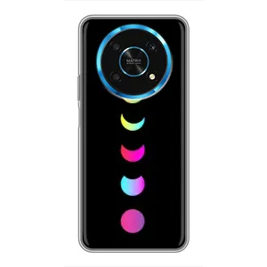 Чехол (ТПУ) с планетами на Huawei Honor Magic 5 Lite 5G (Полнолуние)