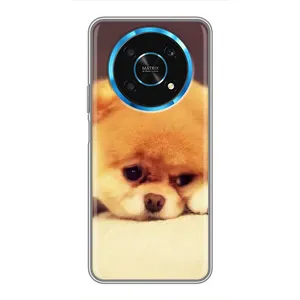 Чехол (ТПУ) Милые собачки для Huawei Honor Magic 5 Lite 5G (Померанский шпиц)