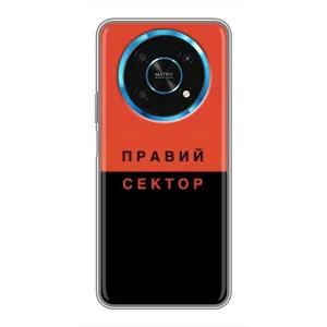 Чохли УПА (Червоно-Чорний) на Huawei Honor Magic 5 Lite 5G (Правий Сектор)