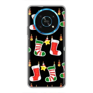 Силіконовий бампер на різдво для Huawei Honor Magic 5 Lite 5G (Різдвяні подарунки)