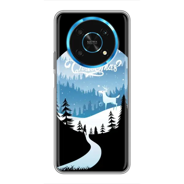 Чехол с рисунком «Рождественский Олень» для Huawei Honor Magic 5 Lite 5G Чехол с рисунком «Рождественский Олень» для Huawei Honor Magic 5 Lite 5G