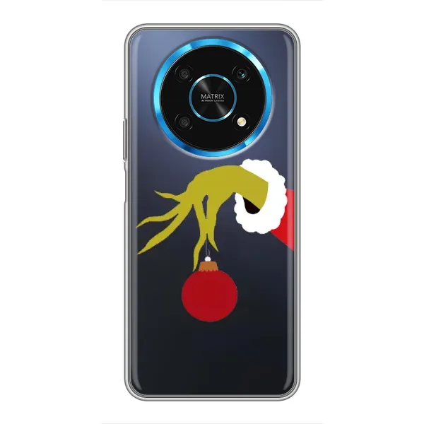 Чехол с рисунком «Рука Гринча» для Huawei Honor Magic 5 Lite 5G Чехол с рисунком «Рука Гринча» для Huawei Honor Magic 5 Lite 5G