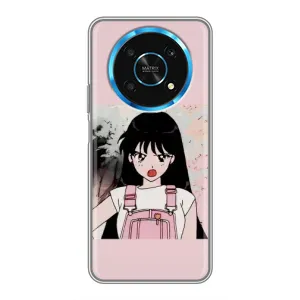 Чехол с персонажами АНИМЕ на Huawei Honor Magic 5 Lite 5G (Сейлор Марс)
