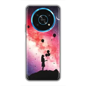 Силіконові Чохли Коханій людині для Huawei Honor Magic 5 Lite 5G (Кулі в небі)