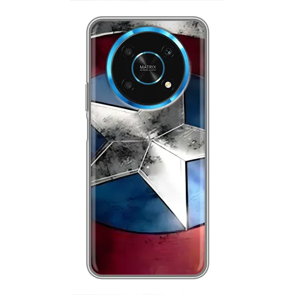 Чехол с рисунком «Щит Капитана Америки» для Huawei Honor Magic 5 Lite 5G Чехол с рисунком «Щит Капитана Америки» для Huawei Honor Magic 5 Lite 5G