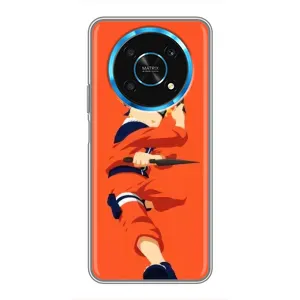 Чехлы с принтом Наруто на Huawei Honor Magic 5 Lite 5G (Силуэт Наруто)