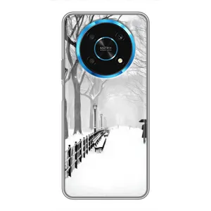 Чехлы на Новый Год Huawei Honor Magic 5 Lite 5G (Снегом замело)