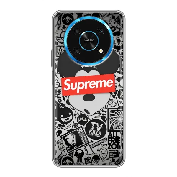 Чехол с рисунком «Supreme Маус» для Huawei Honor Magic 5 Lite 5G