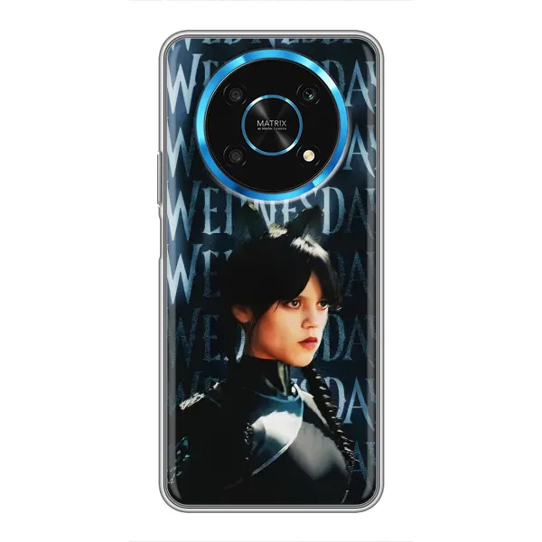 Чехол с рисунком «Уэнздей с ушками» для Huawei Honor Magic 5 Lite 5G Чехол с рисунком «Уэнздей с ушками» для Huawei Honor Magic 5 Lite 5G