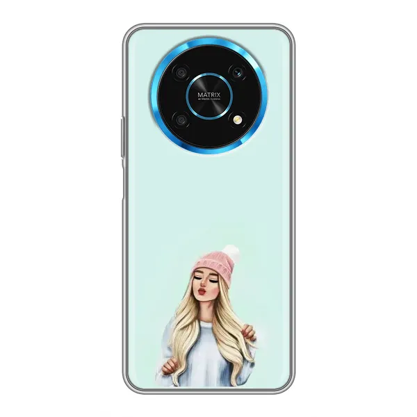 Чехол с рисунком «В шапке» для Huawei Honor Magic 5 Lite 5G Чехол с рисунком «В шапке» для Huawei Honor Magic 5 Lite 5G