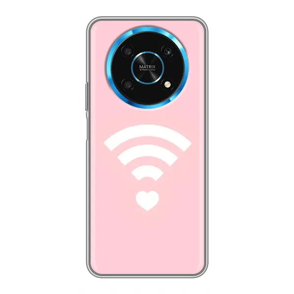 Чехол с рисунком «WiFi Love» для Huawei Honor Magic 5 Lite 5G Чехол с рисунком «WiFi Love» для Huawei Honor Magic 5 Lite 5G