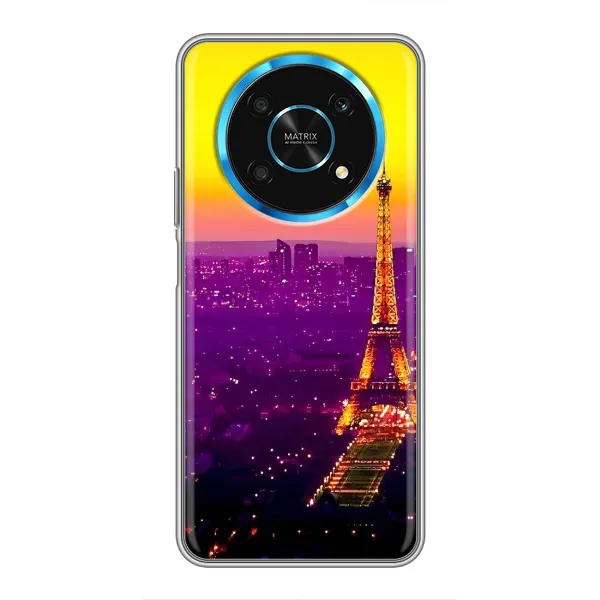 Чехол с рисунком «Яркая башня» для Huawei Honor Magic 5 Lite 5G