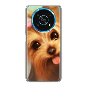 Чехол (ТПУ) Милые собачки для Huawei Honor Magic 5 Lite 5G (Йоршенский терьер)