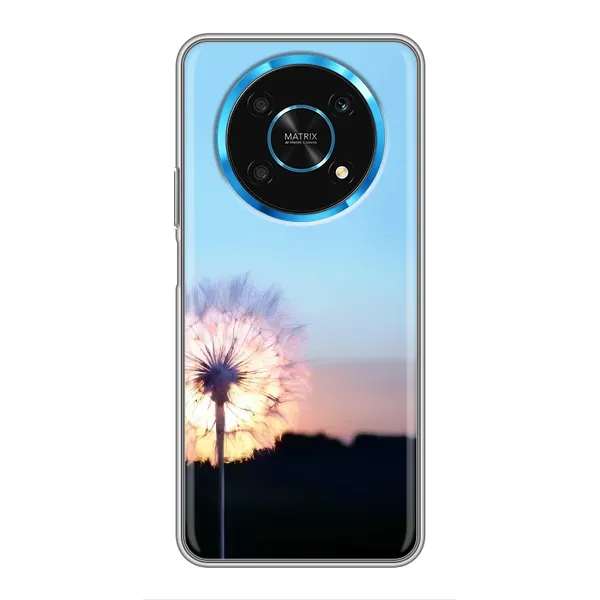 Чехол с рисунком «Закат с одуванчиком» для Huawei Honor Magic 5 Lite 5G Чехол с рисунком «Закат с одуванчиком» для Huawei Honor Magic 5 Lite 5G