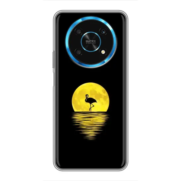 Чехол с рисунком «Желтый Закат» для Huawei Honor Magic 5 Lite 5G Чехол с рисунком «Желтый Закат» для Huawei Honor Magic 5 Lite 5G