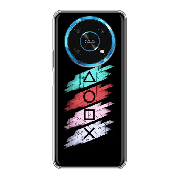 Чехол с рисунком «Значки Sony» для Huawei Honor Magic 5 Lite 5G Чехол с рисунком «Значки Sony» для Huawei Honor Magic 5 Lite 5G