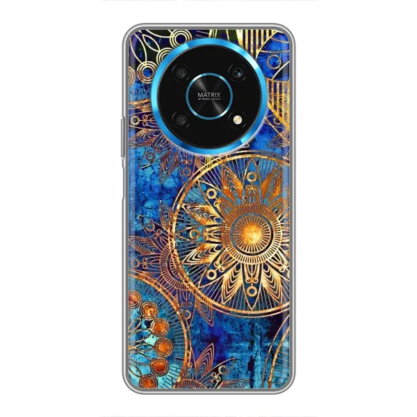 Чехол с рисунком «Золотые узоры» для Huawei Honor Magic 5 Lite 5G Чехол с рисунком «Золотые узоры» для Huawei Honor Magic 5 Lite 5G