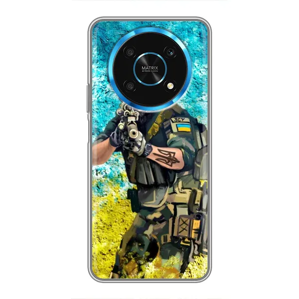 Чехол с рисунком «ЗСУ Воин» для Huawei Honor Magic 5 Lite 5G Чехол с рисунком «ЗСУ Воин» для Huawei Honor Magic 5 Lite 5G