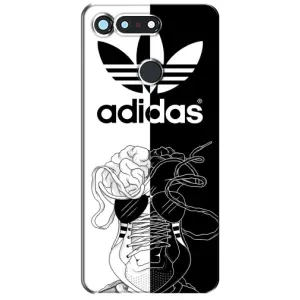 Чохол с стилі "Адідас" для Хуавей Хонор Вью 20 / В20 (Adidas шнурки)