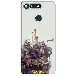 Чехлы на военную тематику для Huawei Honor View 20 / V20 (Азовсталь)
