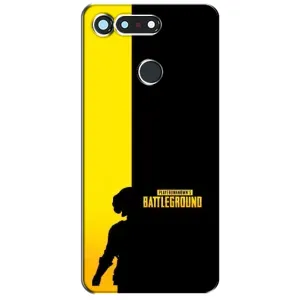 Чехол (TPU) с картинкой "Лого Пабг" на Хуавей Хонор Вью 20 / В20 (Battlegrounds)