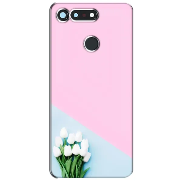 Чехол с рисунком «Белые тюльпаны» для Huawei Honor View 20 / V20 Чехол с рисунком «Белые тюльпаны» для Huawei Honor View 20 / V20