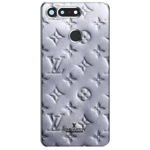 Текстурный Чехол Louis Vuitton для Хуавей Хонор Вью 20 / В20 (Белый ЛВ)