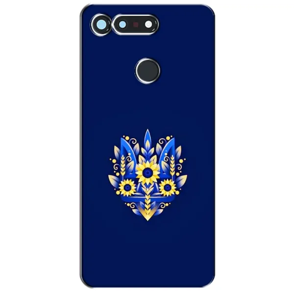Чехол с рисунком «Цветущий Герб» для Huawei Honor View 20 / V20
